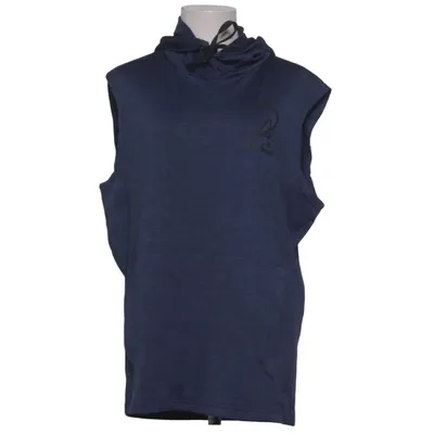 Korte mouwen capuchon sweater (Blauw) van 242 Elastaan, Polyester