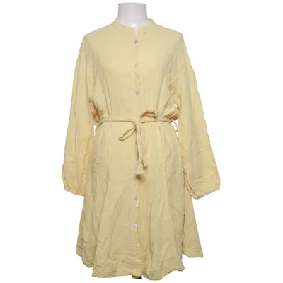 Robe chemise (Jaune) de Mioni Coton