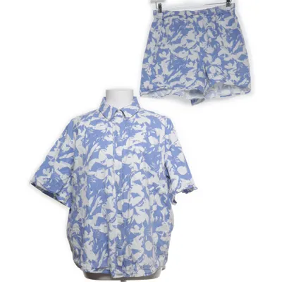 Set (Blau, Weiß) von Y.A.S Baumwolle