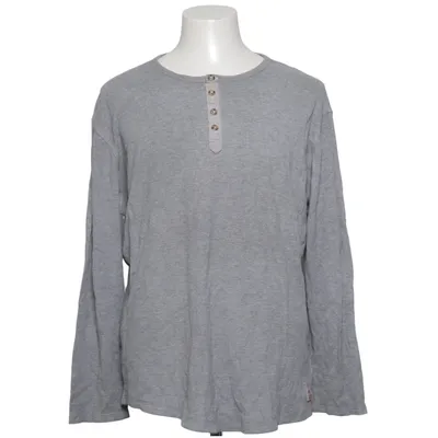 T-shirt manches longues (Gris) de Jack & Jones Vintage Coton, Viscose