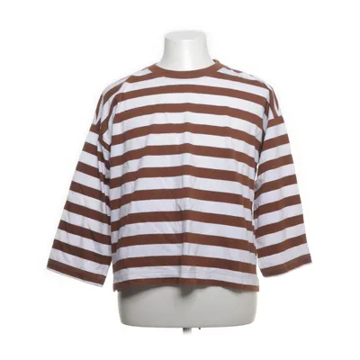 Långärmad t-shirt (Brun, Vit) från Madewell