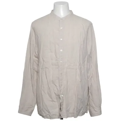 Shirt (Beige) from Dressmann Linen, Viscose