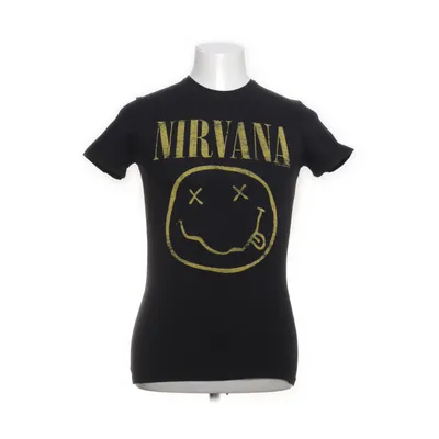 T-shirt (Svart, Gul) från Nirvana Bomull