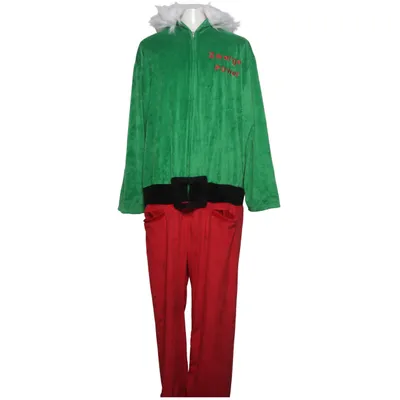 Buksedragt (Grøn, Rød, Hvid) fra Crazy Days Polyester
