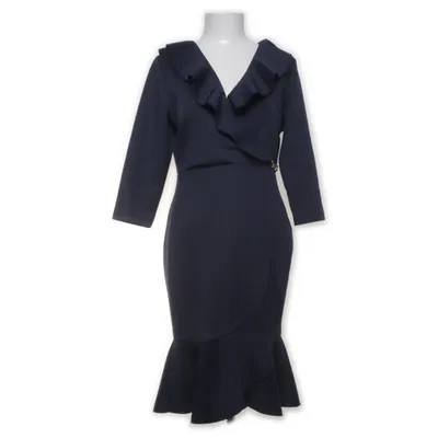 Jurk (Blauw) van Bodyflirt Boutique Elastaan, Polyester