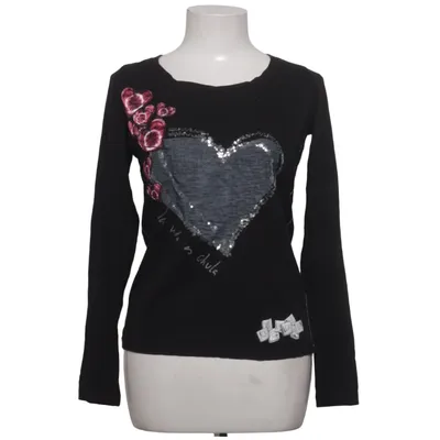 Lange mouwen shirt (Zwart) van Desigual Katoen, Viscose