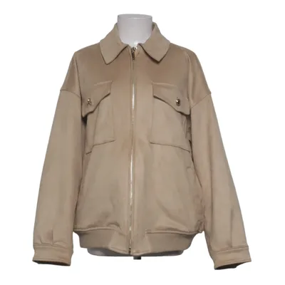 Jacke (Beige) von Abercrombie & Fitch Elasthan, Wildlederimitat, Polyester