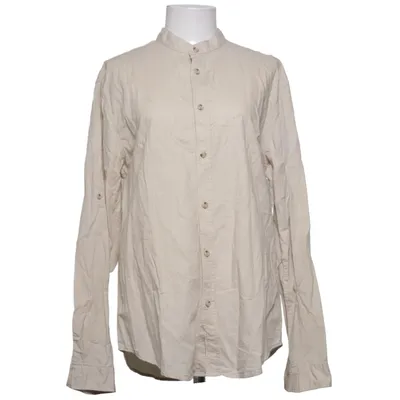 Skjorte (Beige) fra Terranova Bomuld, Linned