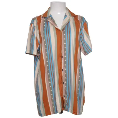 Short sleeve shirt (Brown, Blue, Multicolored) from Chelsea Peers Elastane, Recycled polyester
