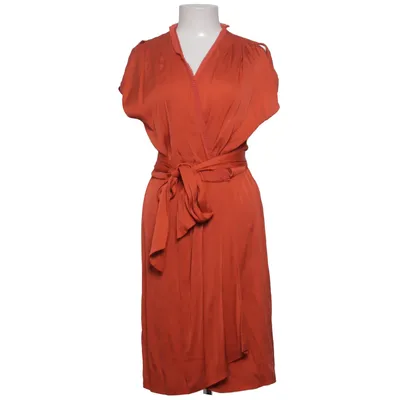 Kleid (Orange) von Diane von Furstenberg Elasthan, Polyester, Seide