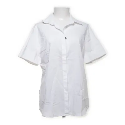 Chemise à manches courtes (Blanc) de Jobeline Coton, Polyester
