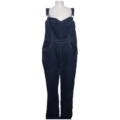 Dungarees (Blue) from Collectif Cotton, Polyester