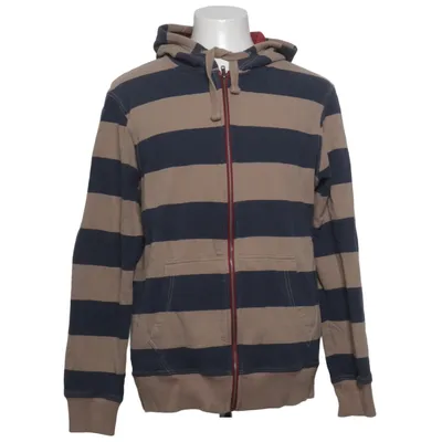 Sweat à capuche (Bleu, Beige) de Pull & Bear Coton