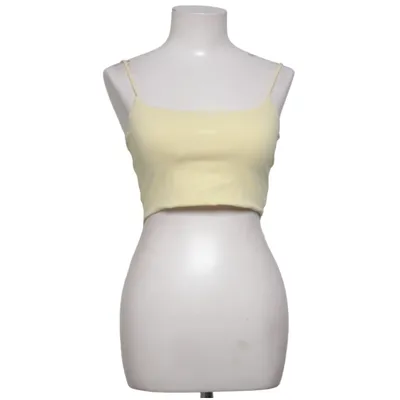 Crop top (Yellow) from Sprandi Elastane, Polyamide