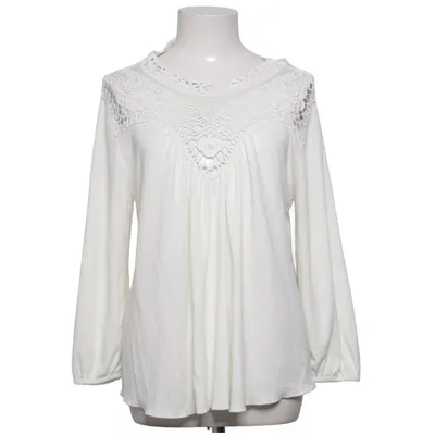 Blouse (Blanc) de Graumann Polyester, Viscose