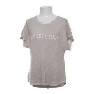 T-shirt (Beige) van PM Selected Katoen, Elastaan