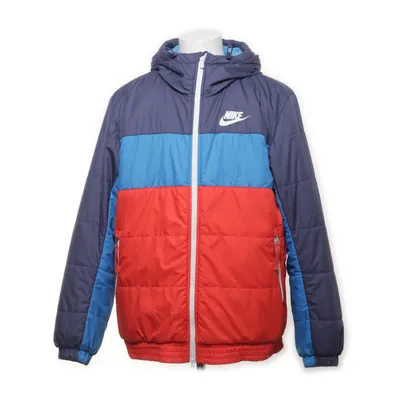 Vinterjacka (Blå, Röd, Flerfärgad) från Nike Polyester