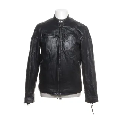 Leather jacket (Black) from Pepe Jeans Cotton, Leather