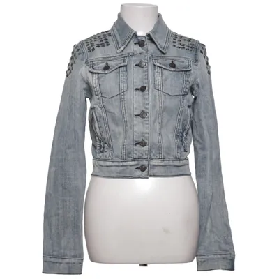 Denim jacket (Gray) from Crafted Cotton, Elastane