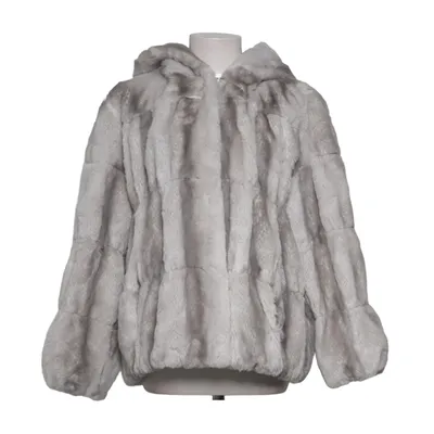 Jakke (Grå) fra Kara Akryl, Polyester