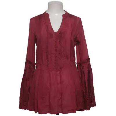 Bluse (Rot) von Hunkydory Baumwolle, Seide