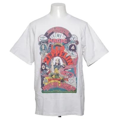 T-shirt (White, Multicolored) from Carlings Cotton