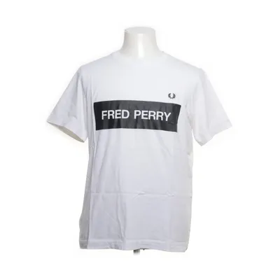 T-shirt (Vit, Svart) från Fred Perry Bomull