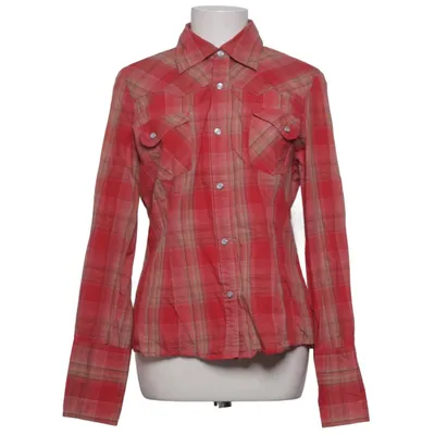 Chemise (Rouge, Beige) de Zoul Coton