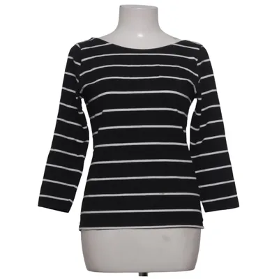 Långärmad t-shirt (Svart, Vit) från Zara Collection Bomull, Elastan