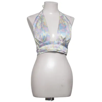 Haut dos-nu (Bleu, Jaune, Rose) de Double Crazy Polyester