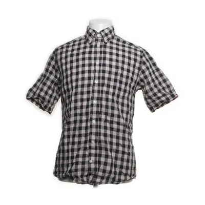 Short sleeve shirt (Yellow, Black) from Eton Linen