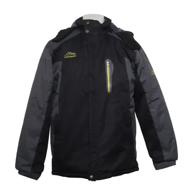 Winter jacket (Black, Gray) from Outdoor Sport Cotton, Polyester