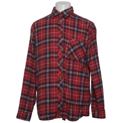 Flannel shirt (Red, Black, White) from Woodstock Cotton, Polyester