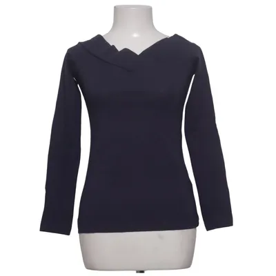Long sleeve T-shirt (Blue) from Janina Cotton, Elastane