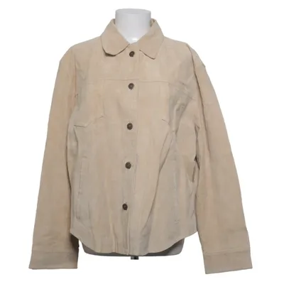 Leather jacket (Beige) from Casual Woman Leather, Polyester