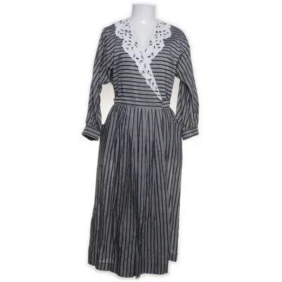 Dress (Gray, Black, White) from Borelli Cotton