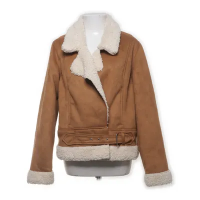 Shearlingjacka (Brun, Vit) från STR Polyester