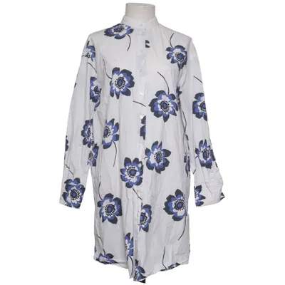 Shirt dress (White, Blue, Multicolored) from Agnona Cotton