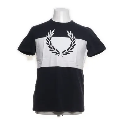 T-shirt (Svart, Vit) från Fred Perry Bomull, Elastan