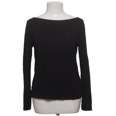 Lange mouwen shirt (Zwart) van H&M Basic Elastaan, Viscose