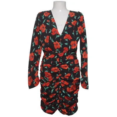 Jurk (Zwart, Rood, Groen) van Mangano Elastaan, Polyester