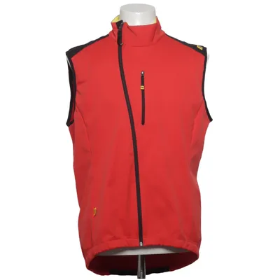 Outdoor vest (Rood, Zwart, Geel) van Mavic Elastaan, Polyester