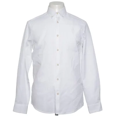 Buttondown-skjorta (Vit) från Sfera Men Bomull