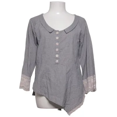 Blouse (Beige, Blauw) van Ewa I Walla Katoen