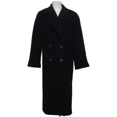 Frakke (Sort) fra Wool Cashmere Acetat, Kashmir, Polyamid, Uld