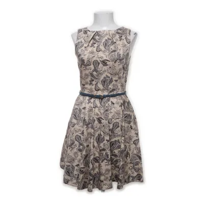 Klänning (Beige, Svart, Flerfärgad) från Closet London Bomull, Elastan