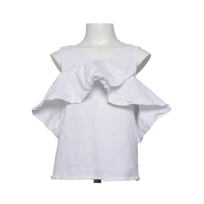 Top (White) from Zara Cotton