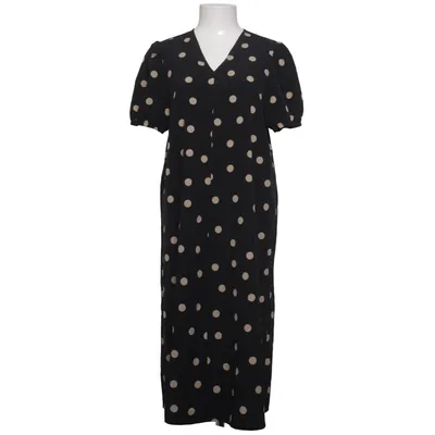 Dress (Black, Beige) from Pieces Elastane, Polyester