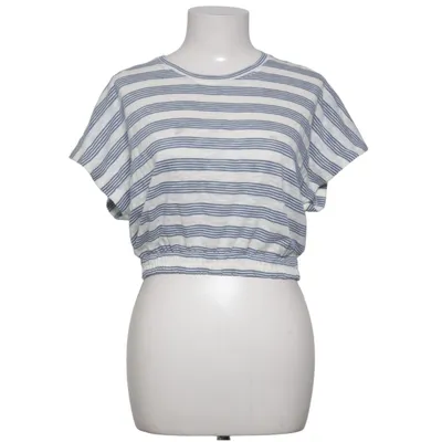 Crop Top (Blau, Weiß) von Eight Sthlm Baumwolle, Elasthan