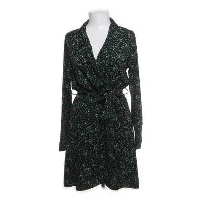 Omlottklänning (Svart, Grön) från Colourful Rebel Polyester